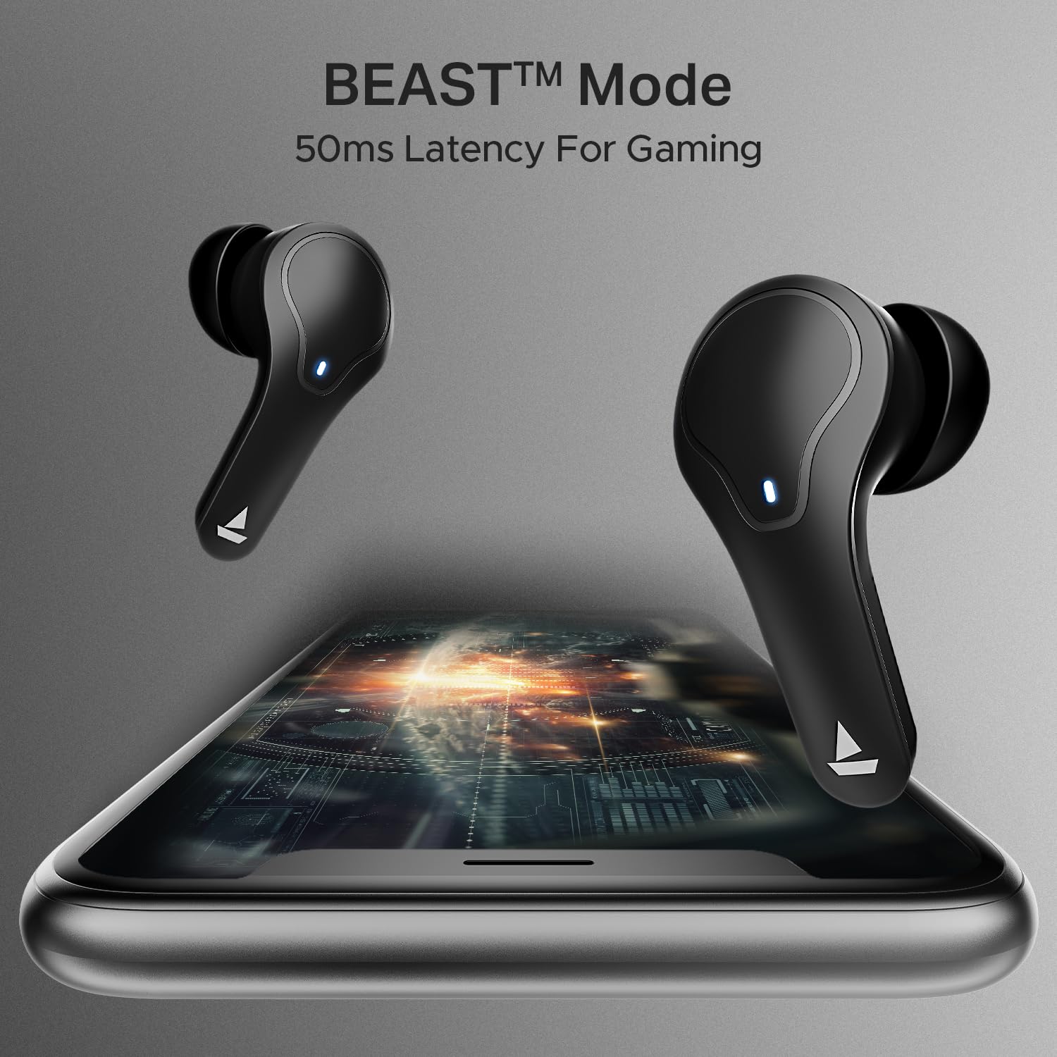 boAt Airdopes Plus 311 IPX4 Wireless Earphones with mic
